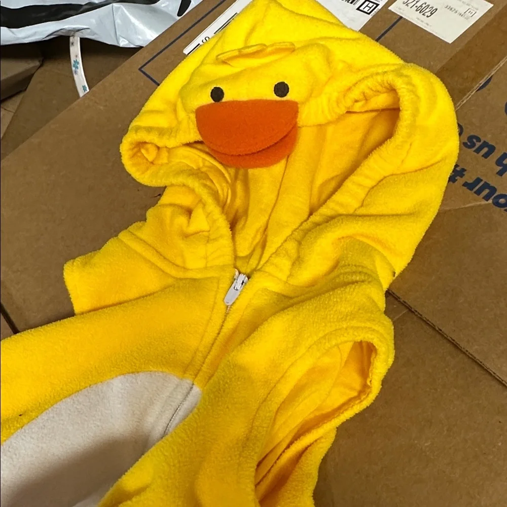 Carter’s Yellow Duckling Costume - Picture 3 of 4